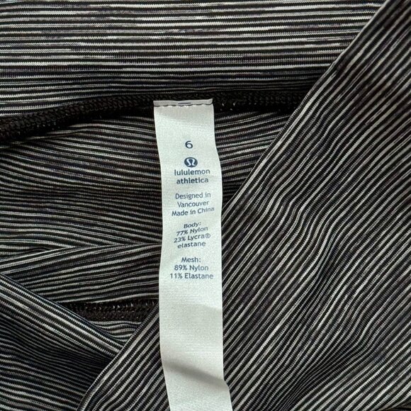 Lululemon Women's Hugged High-Rise Leggings - Black/Gray - Picture 3 of 9